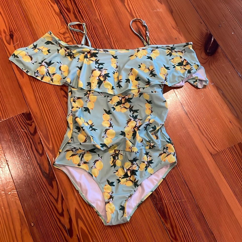 Summer Mae maternity swimsuit, one piece size large
